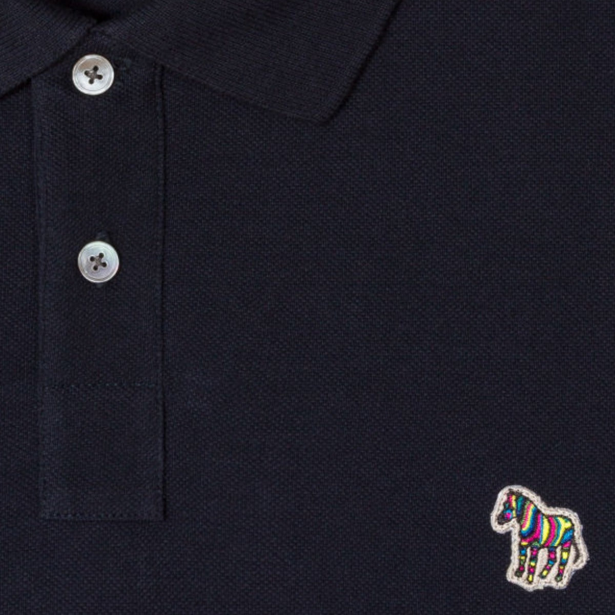 Cotton-Piquée Zebra Polo Shirt – Levisons