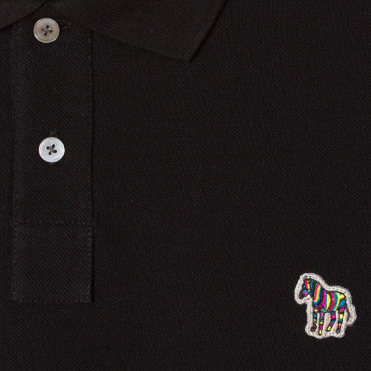 Cotton-Piquée Zebra Polo Shirt – Levisons
