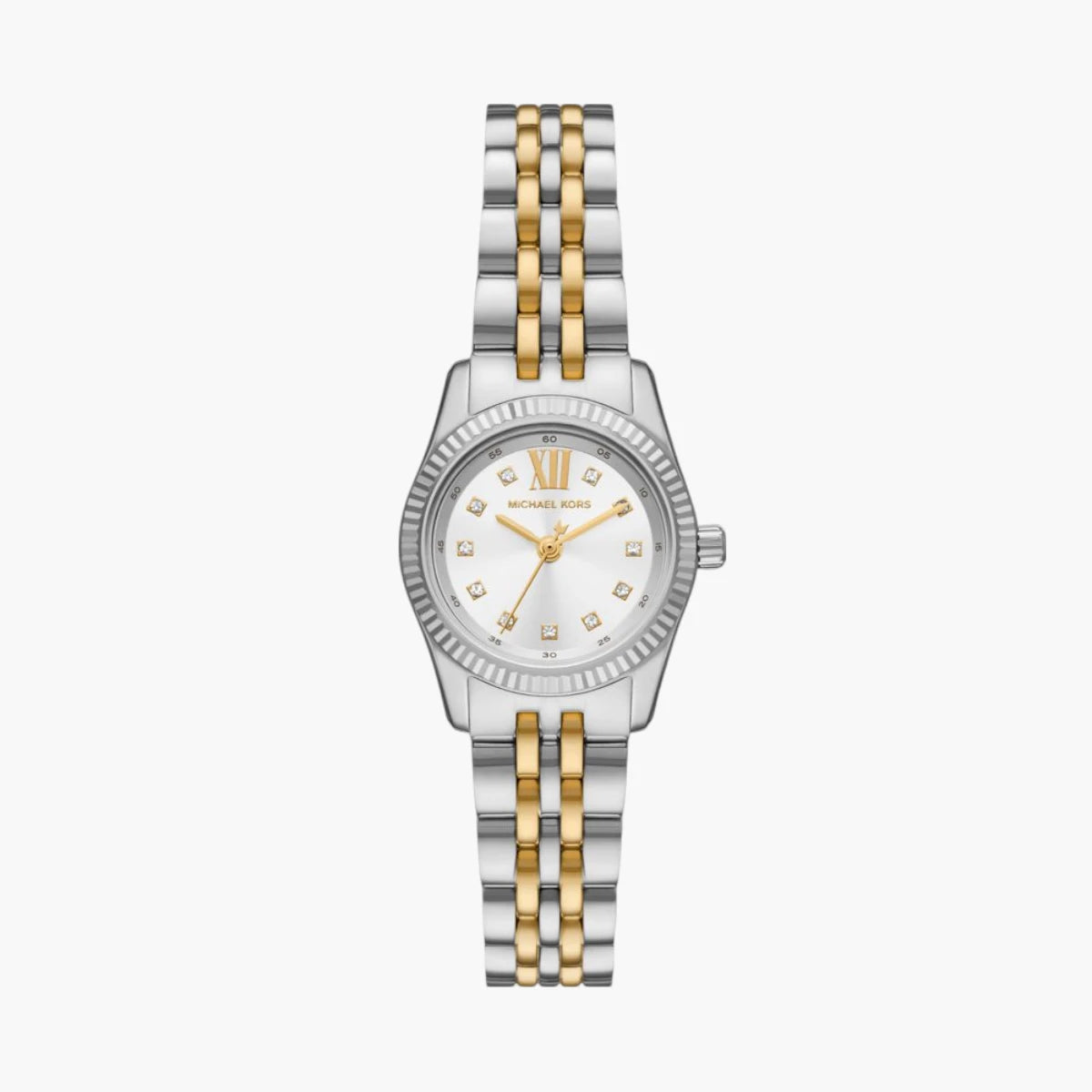 Michael Kors Petite Lexington Pavé Two-Tone Watch | LEVISONS