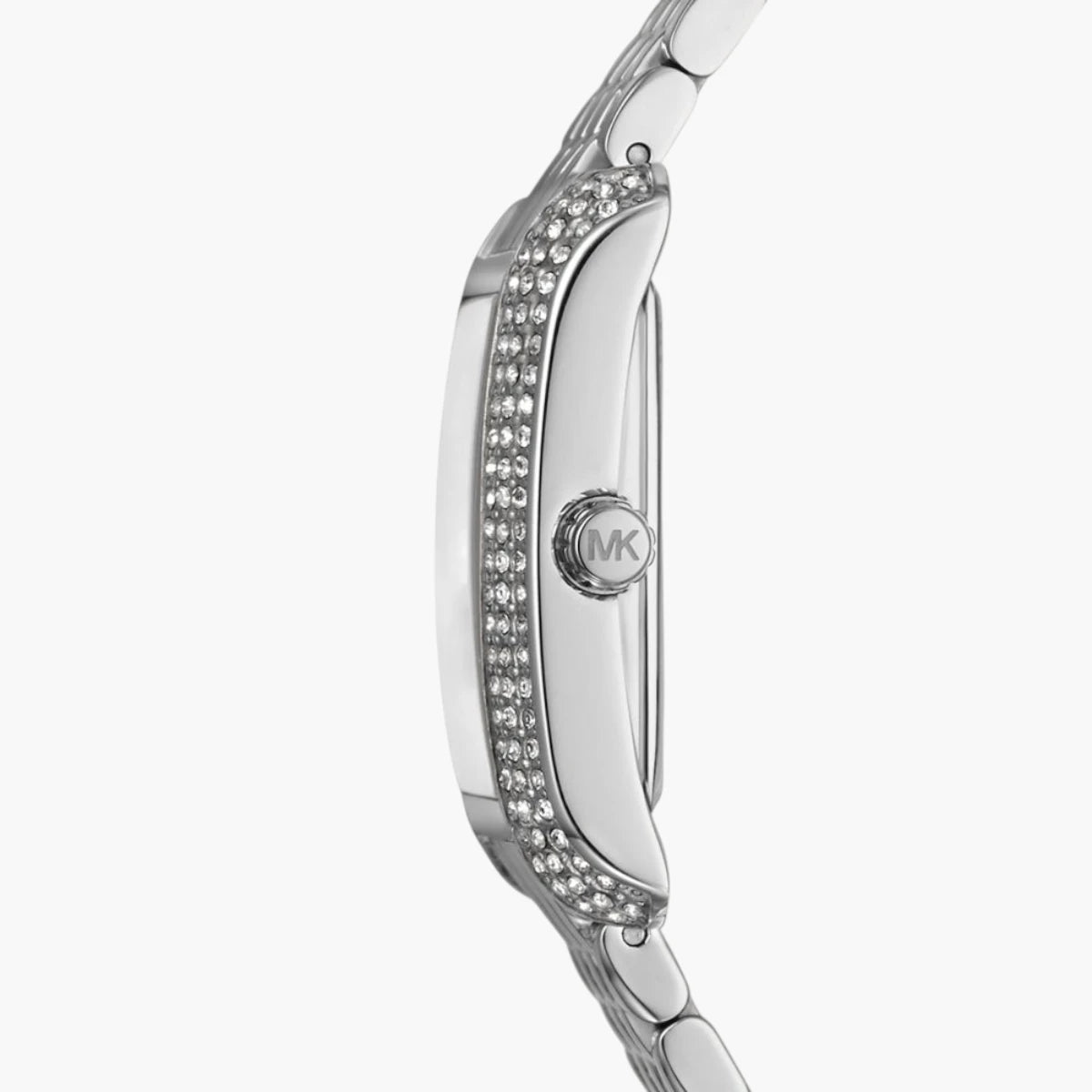 Fossil Petite Emery Pavé Silver-Tone Watch | LEVISONS