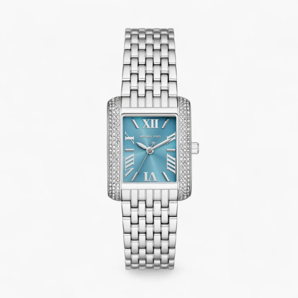 Fossil Petite Emery Pavé Silver-Tone Watch | LEVISONS
