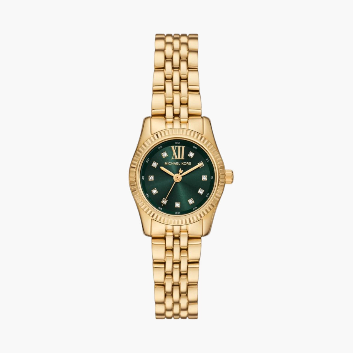 Michael Kors Petite Lexington Pavé Gold-Tone Watch | LEVISONS