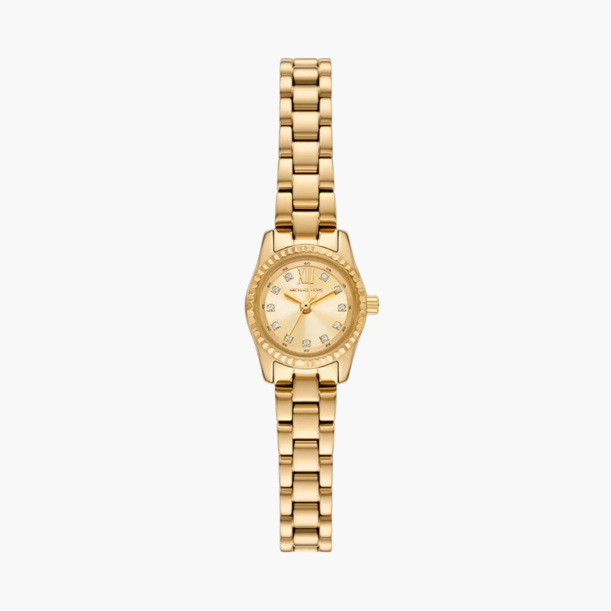 Michael Kors Mini Lexington Pavé Gold-Tone Watch | LEVISONS