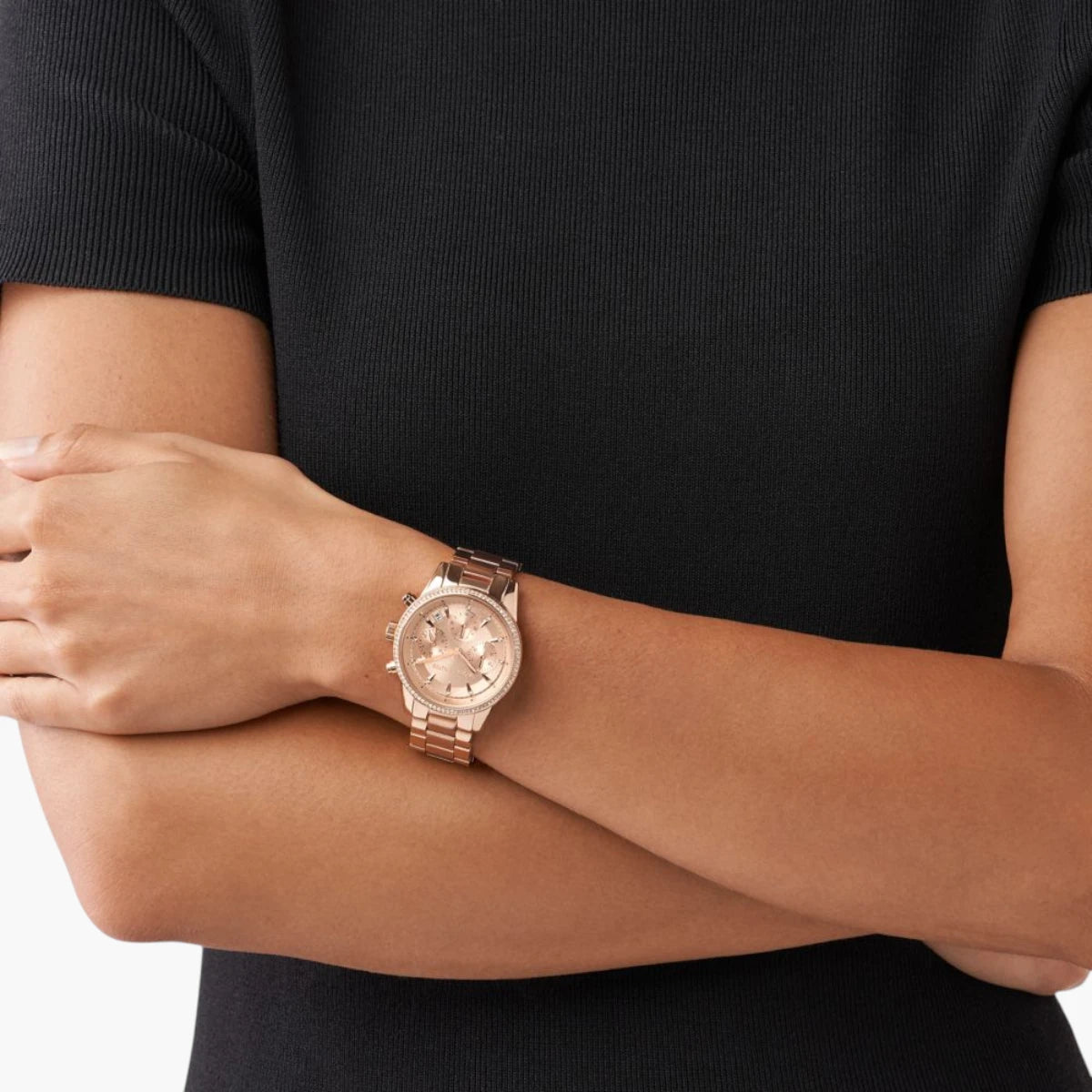 Michael Kors Bryant Rose Gold-Tone Watch | LEVISONS