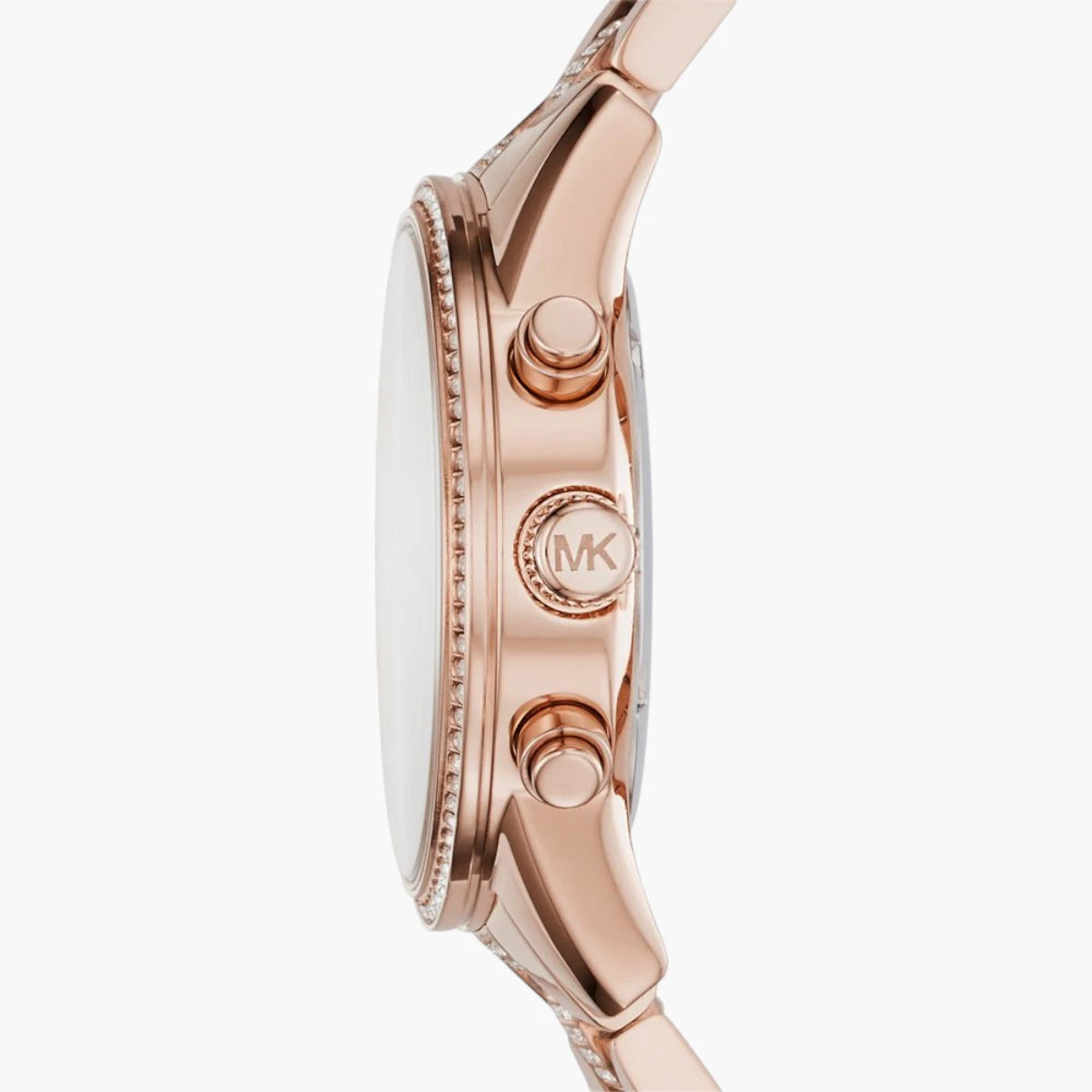 Michael Kors Bryant Pavé Rose Gold-Tone Watch | LEVISONS