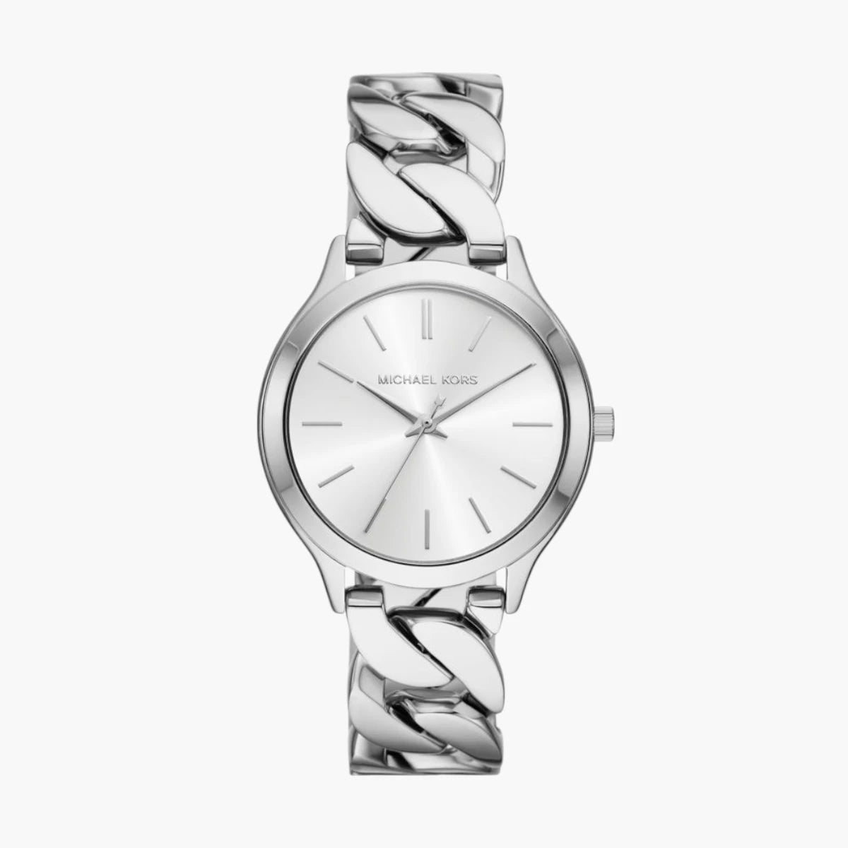 Michael Kors Slim Runway Silver-Tone Curb-Link Watch | LEVISONS