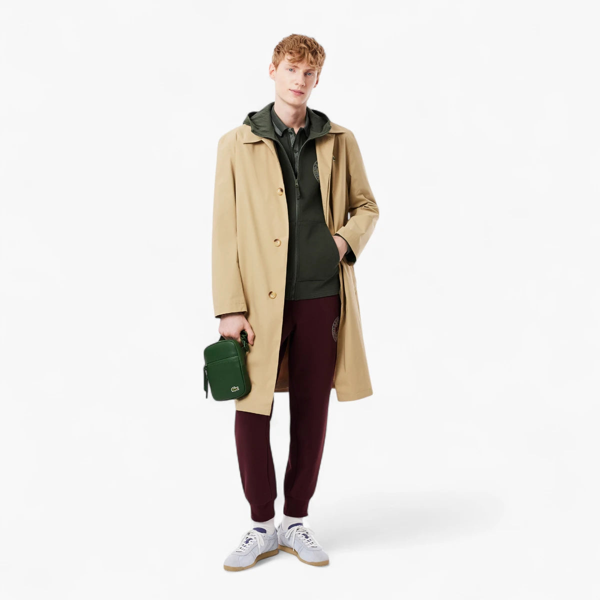 Lacoste Small Lcst Slimline Satchel | LEVISONS