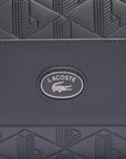 Lacoste Nomogramme Leather Flap Close Satchel | LEVISONS