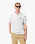 Lacoste Classic Fit Flower Print L.12.12 Polo Shirt | LEVISONS
