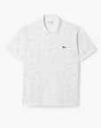 Lacoste Classic Fit Flower Print L.12.12 Polo Shirt | LEVISONS