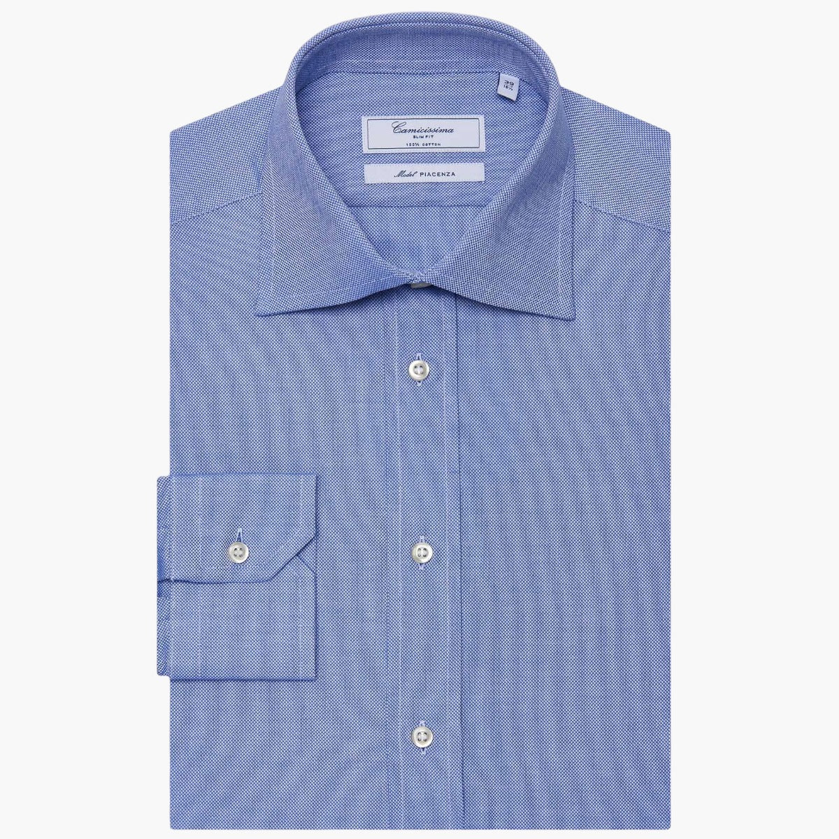 Camicissima Piacenzah Permanent Long Sleeve Slim Fit Piacenzah Francese | LEVISONS