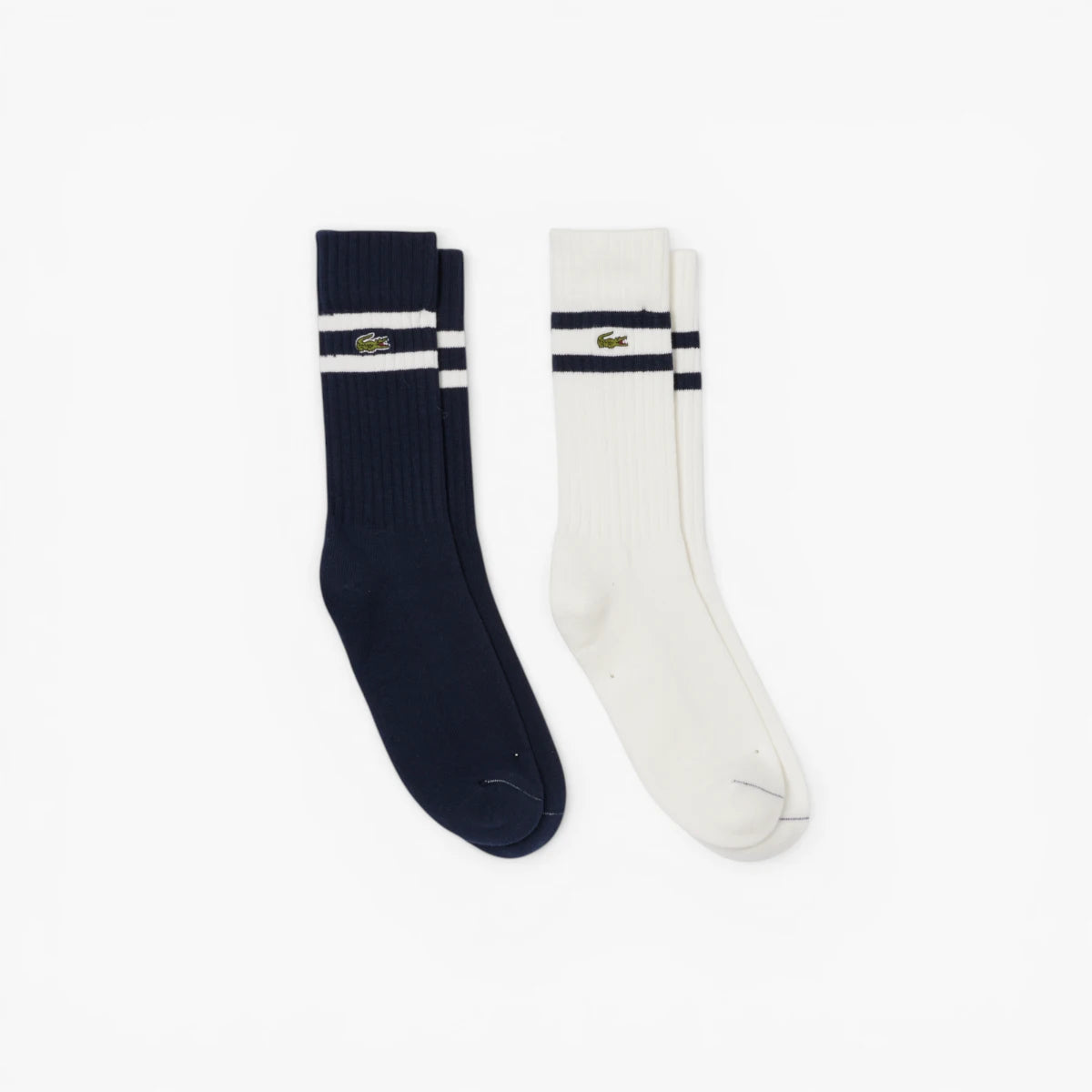 Lacoste Ribbed Cotton Socks | LEVISONS