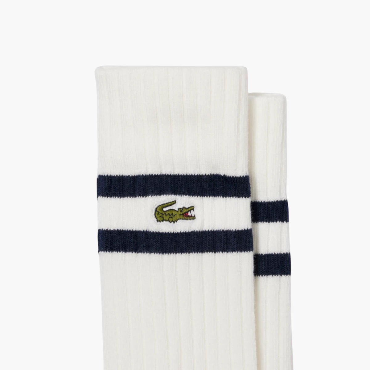Lacoste Ribbed Cotton Socks | LEVISONS