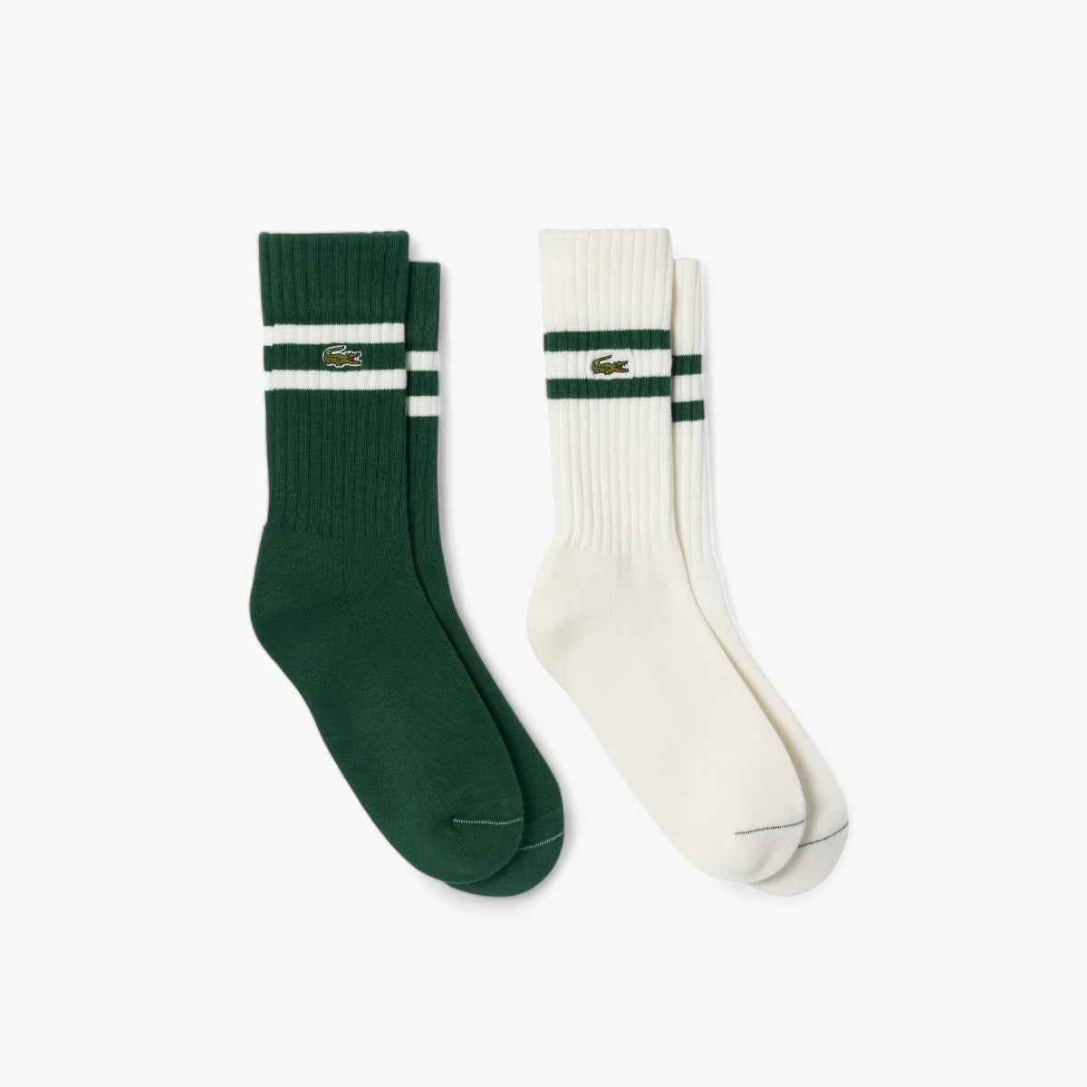 Lacoste Ribbed Cotton Socks | LEVISONS