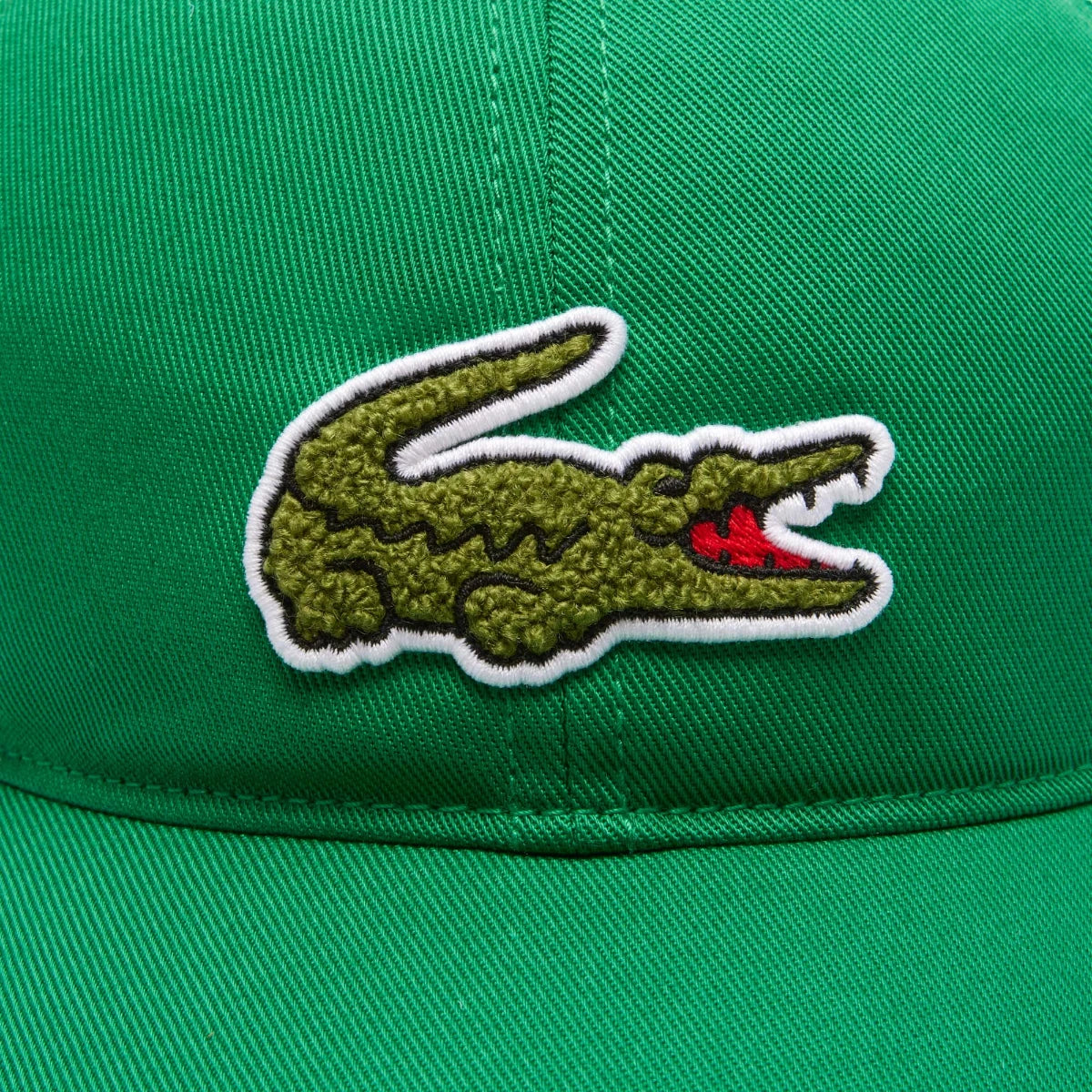 Lacoste Crocodile Badge Cotton Twill Cap | LEVISONS