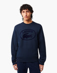 Lacoste Relaxed Fit Organic Cotton Sweatshirt | LEVISONS