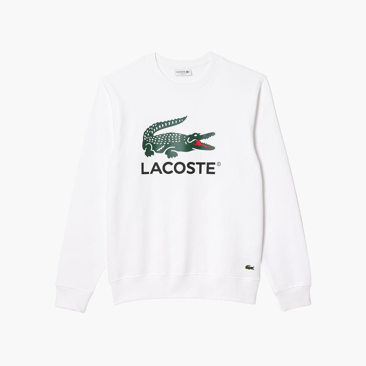 Lacoste Classic Fit Cotton Fleece Sweatshirt | LEVISONS
