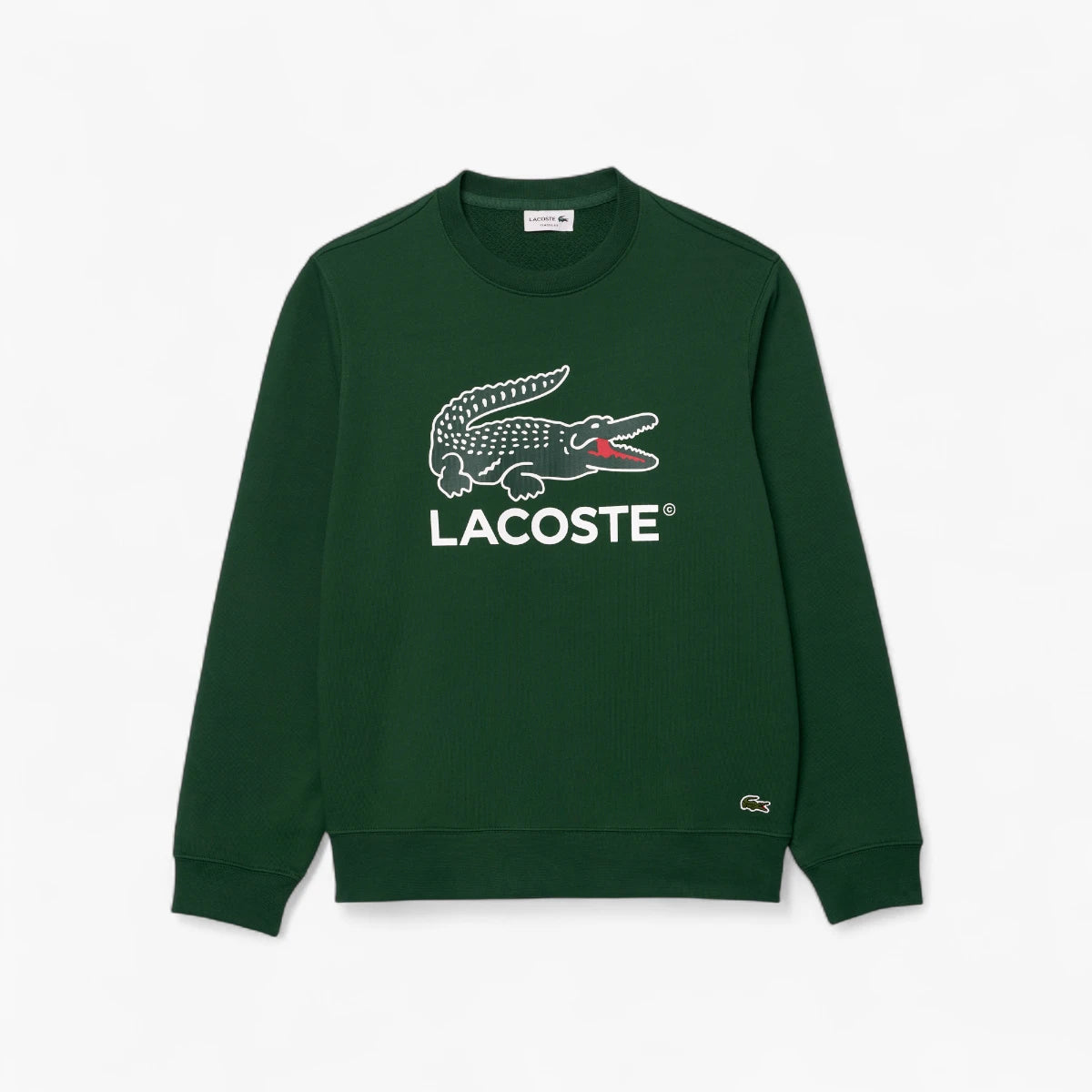 Lacoste Fleece Crew Neck Sweatshirt | LEVISONS