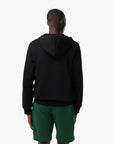 Lacoste Kangaroo Pocket Fleece Zipped Sweatshirt | LEVISONS