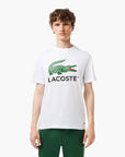 Lacoste Cotton Jersey Signature Print T-Shirt | LEVISONS
