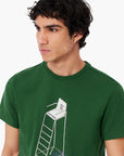 Lacoste Tennis Heritage Print T-Shirt | LEVISONS