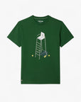 Lacoste Tennis Heritage Print T-Shirt | LEVISONS