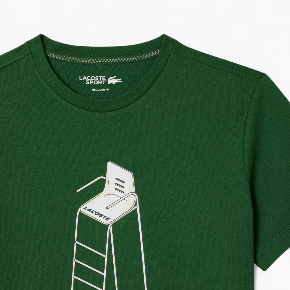 Lacoste Tennis Heritage Print T-Shirt | LEVISONS