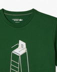 Lacoste Tennis Heritage Print T-Shirt | LEVISONS