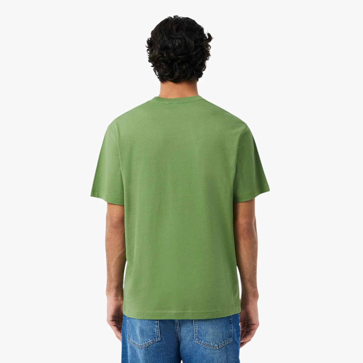 Lacoste Cotton T-Shirt With Breast Pocket | LEVISONS
