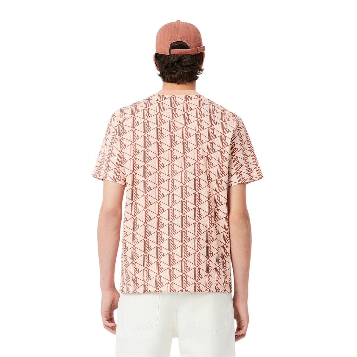 Lacoste Monogram Cotton T-Shirt | LEVISONS