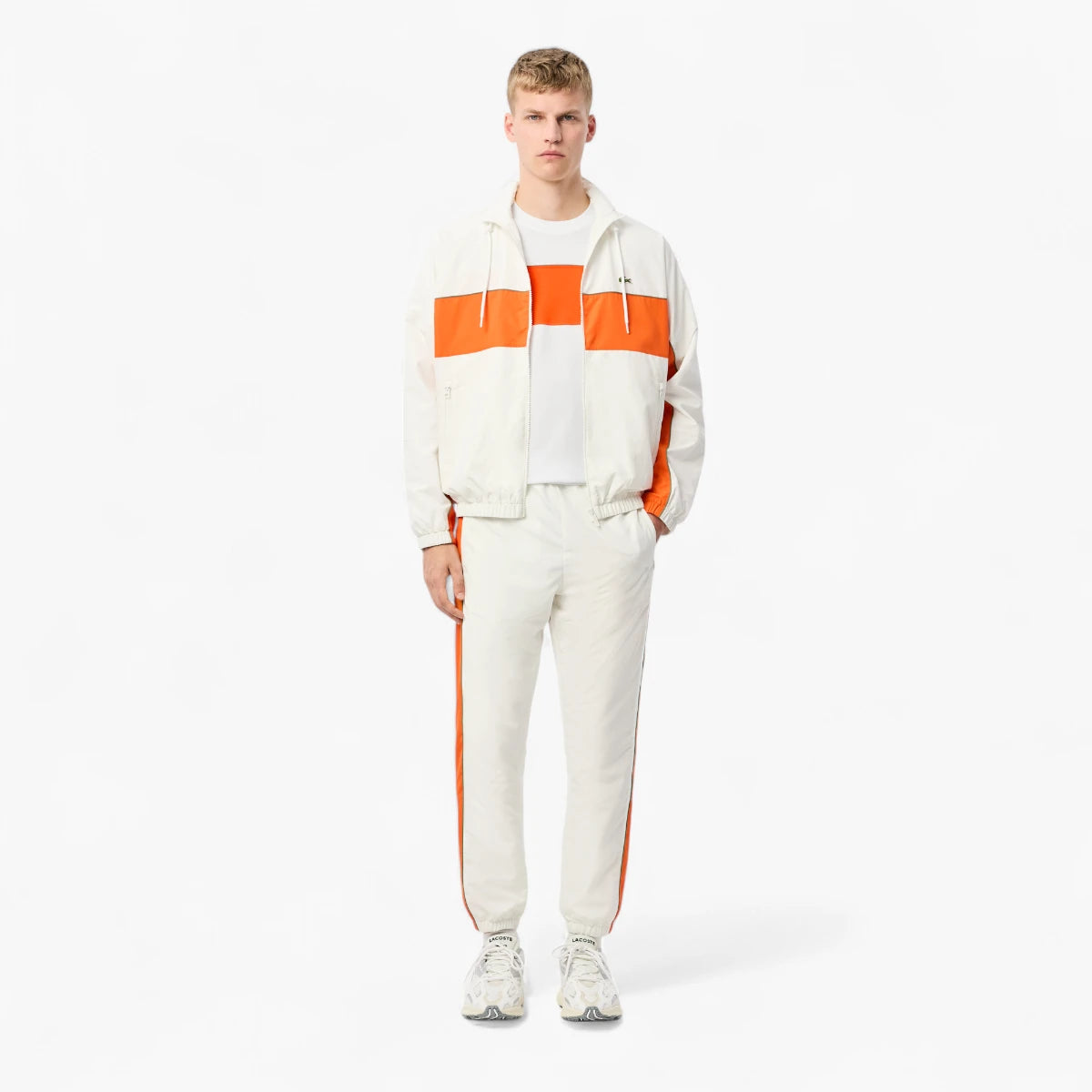 Lacoste Cotton Colour-Block T-Shirt | LEVISONS