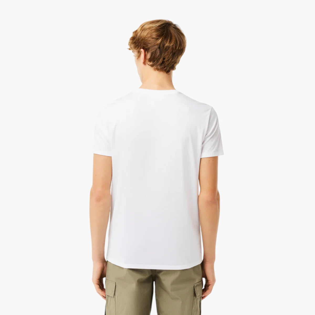 Lacoste Crew Neck Pima Cotton Jersey T-Shirt | LEVISONS