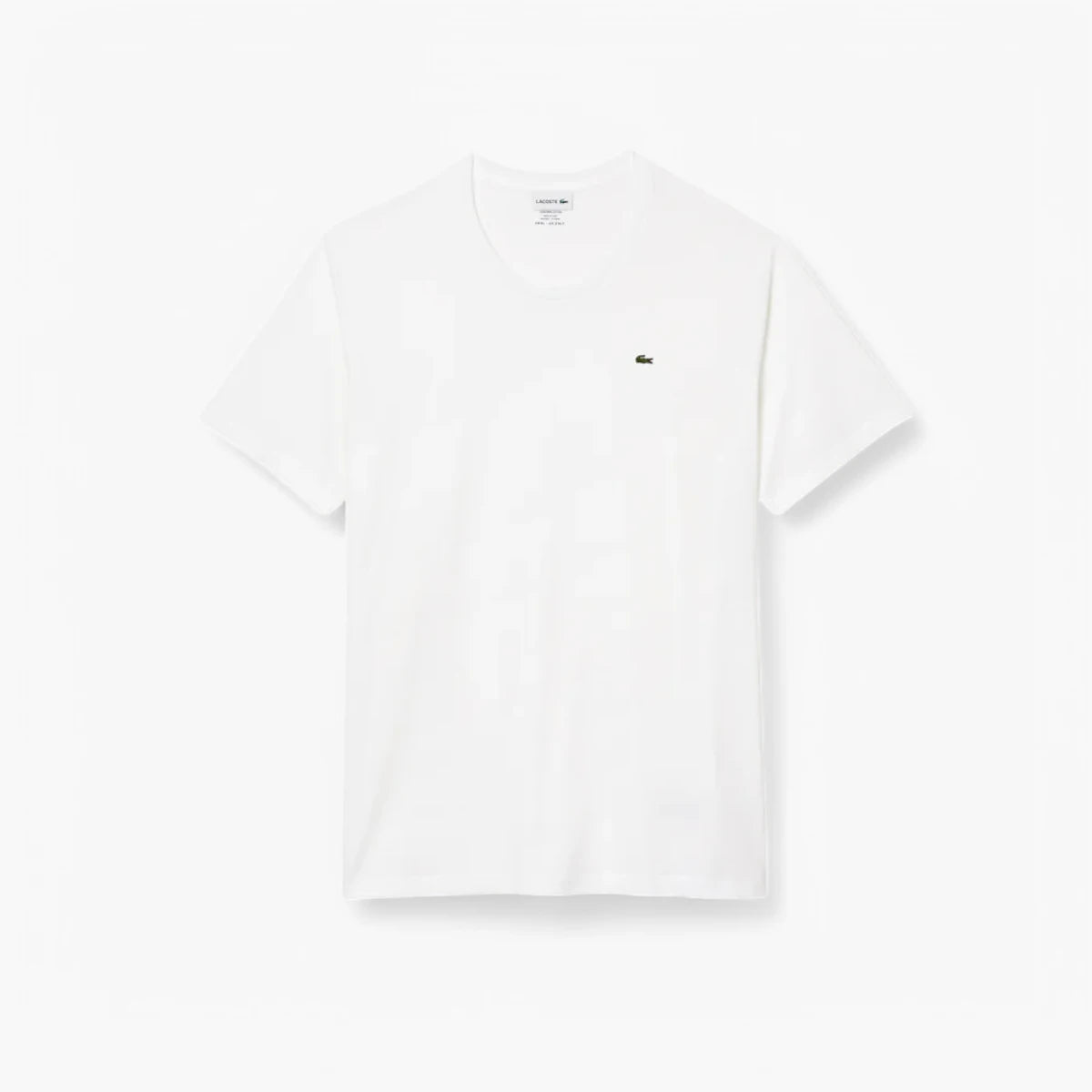 Lacoste Crew Neck Pima Cotton Jersey T-Shirt | LEVISONS