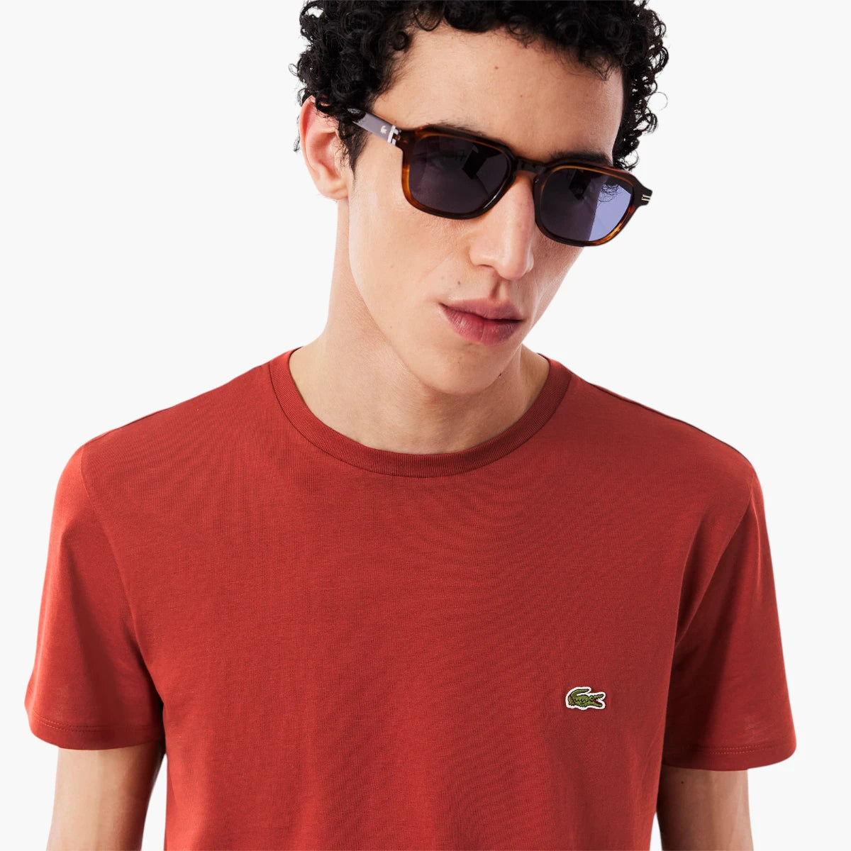 Lacoste Cotton Pima T-Shirt | LEVISONS