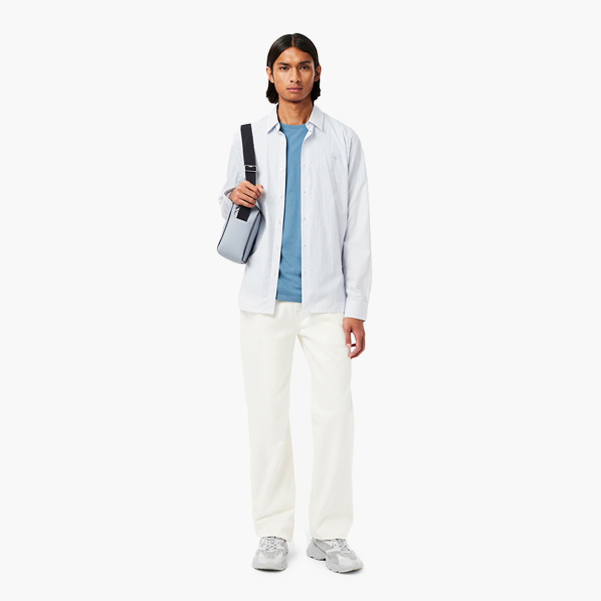Lacoste Crew Neck Pima Cotton Jersey T-Shirt | LEVISONS