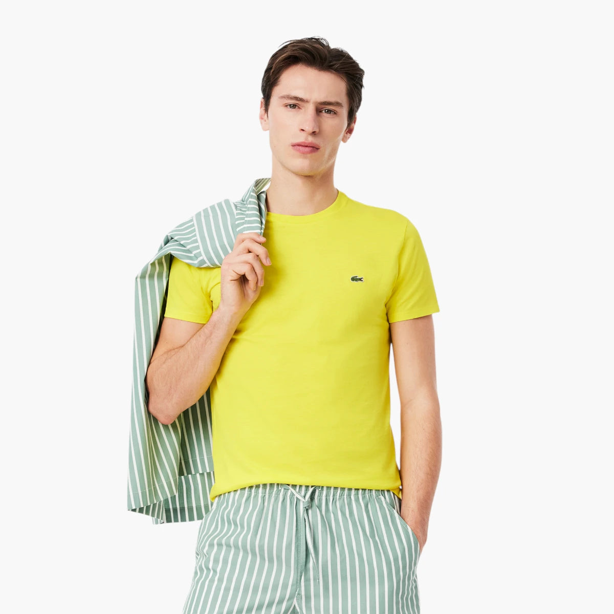Lacoste Cotton Pima T-Shirt | LEVISONS
