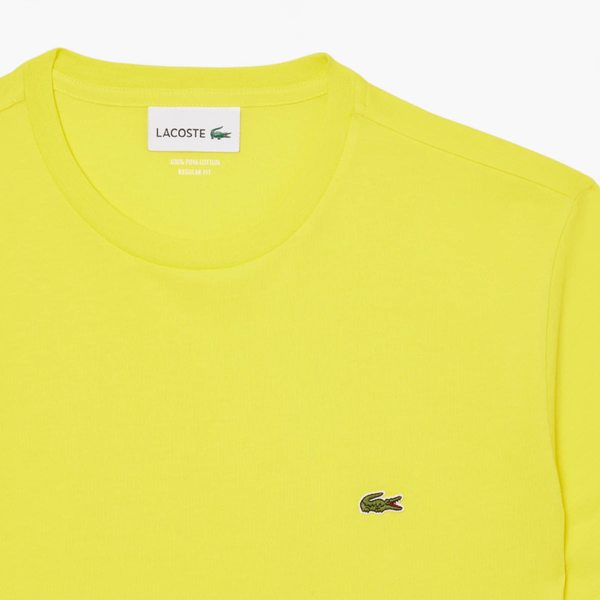 Lacoste Cotton Pima T-Shirt | LEVISONS