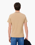Lacoste Stretch Piqué Stripe Collar T-Shirt | LEVISONS