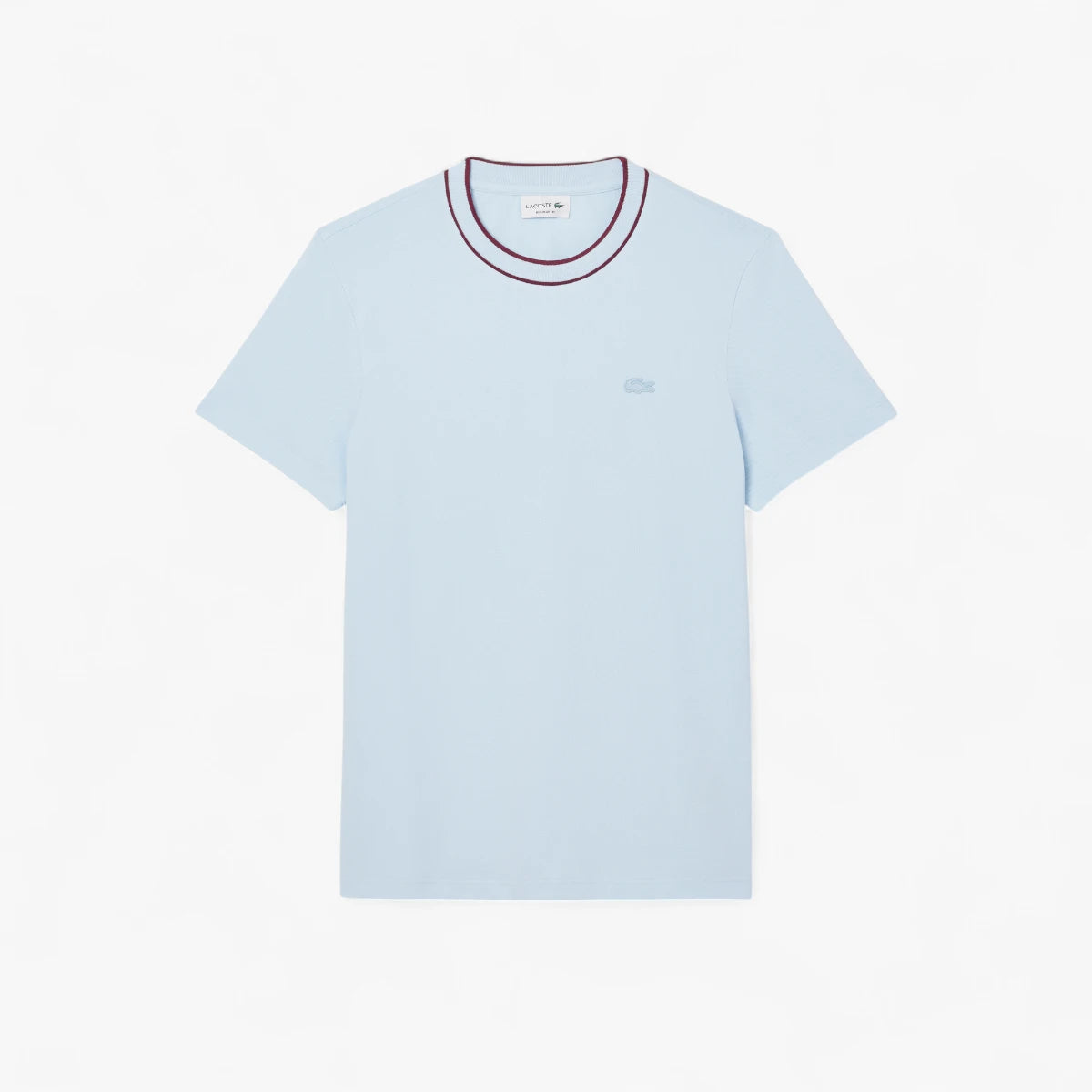 Lacoste Stretch Piqué Stripe Collar T-Shirt | LEVISONS