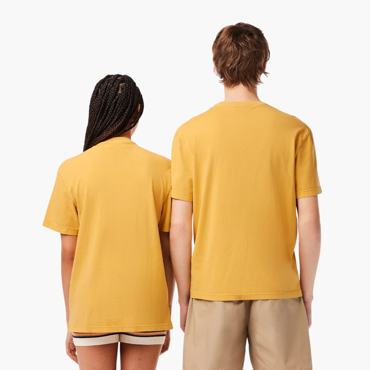 Lacoste Natural Dyed Cotton T-Shirt | LEVISONS