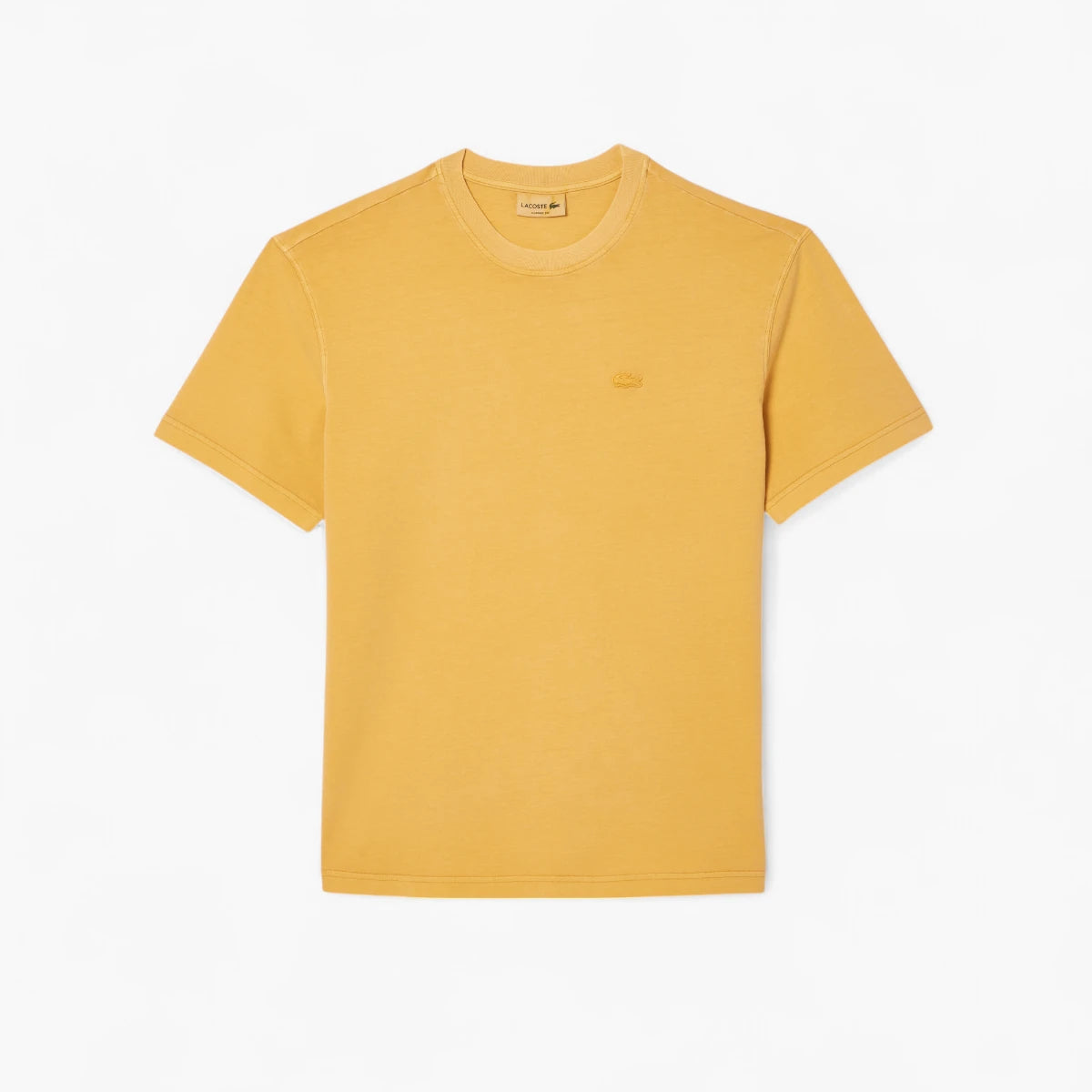 Lacoste Natural Dyed Cotton T-Shirt | LEVISONS