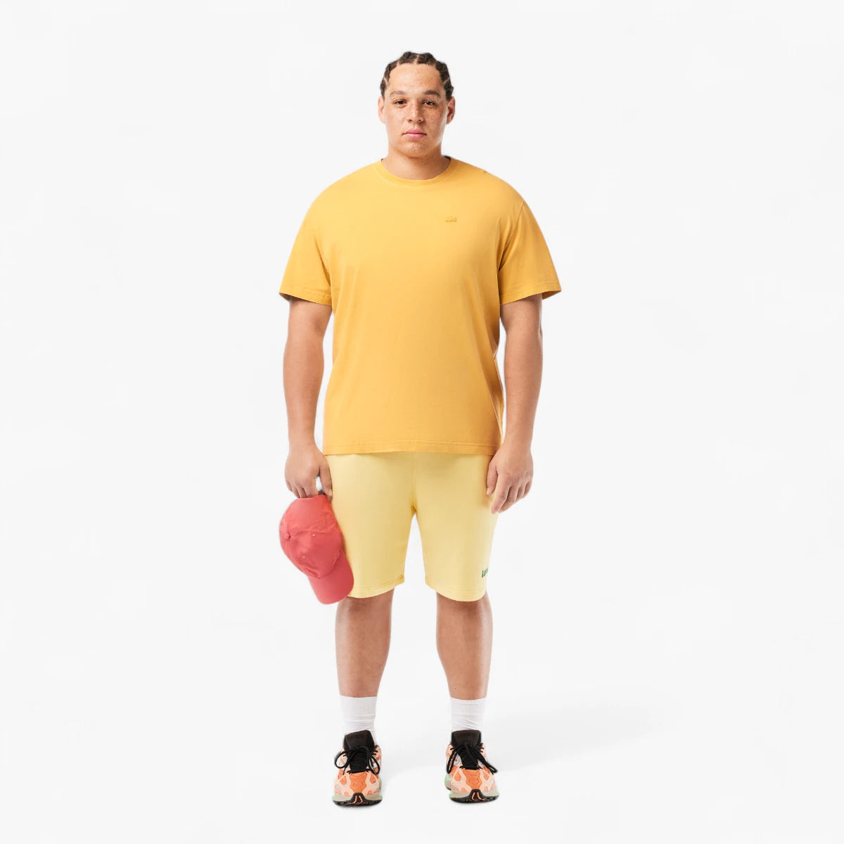 Lacoste Natural Dyed Cotton T-Shirt | LEVISONS