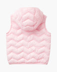 Benetton Silvery Logo Embroidered Hooded Vest | LEVISONS