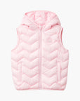Benetton Silvery Logo Embroidered Hooded Vest | LEVISONS