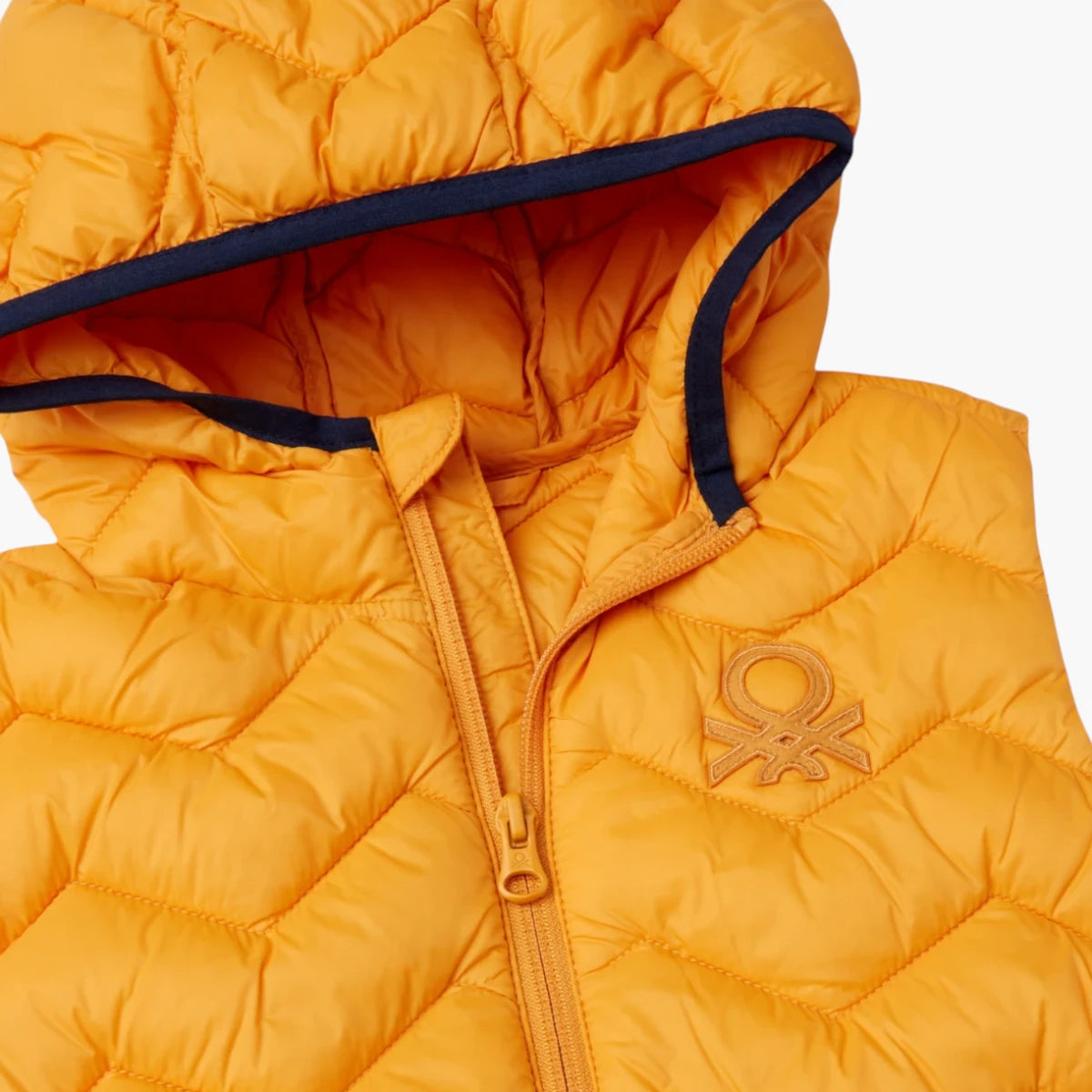 Benetton Logo Detailed Hooded Vest | LEVISONS