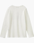 Benetton Long Sleeve T-Shirt With Glittery Print | LEVISONS