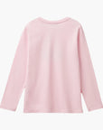 Benetton Long Sleeve T-Shirt With Glittery Print | LEVISONS