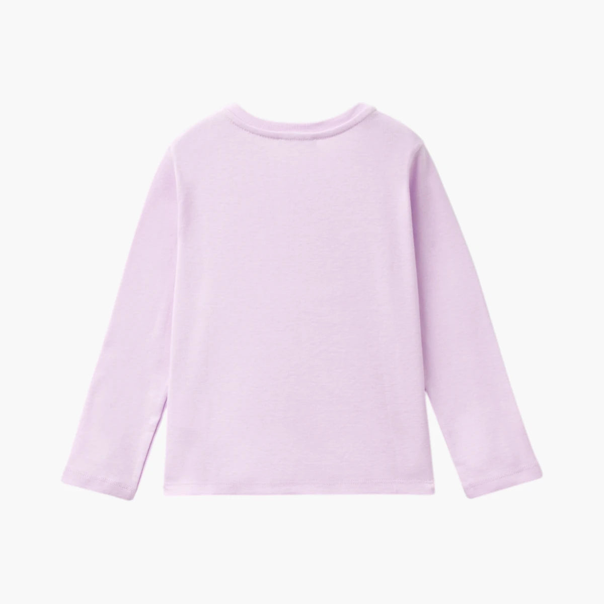 Benetton Organic Cotton T-Shirt With Glittery Print | LEVISONS