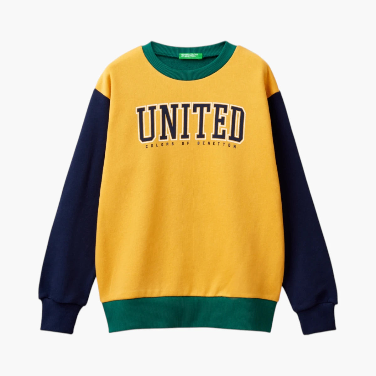 Benetton Sweatshirt With Logo Print | LEVISONS