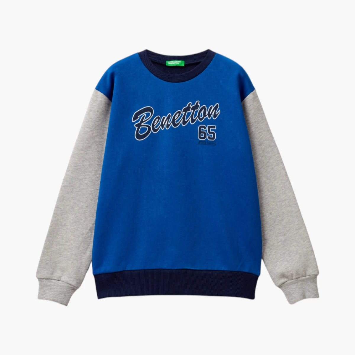 Benetton Sweatshirt With Logo Print | LEVISONS